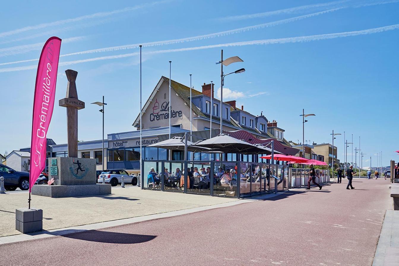 La Cremaillere Hotel-Restaurant Courseulles-sur-Mer Kültér fotó