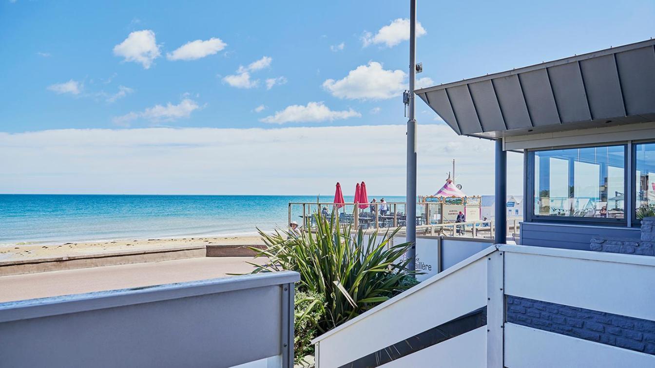 La Cremaillere Hotel-Restaurant Courseulles-sur-Mer Kültér fotó
