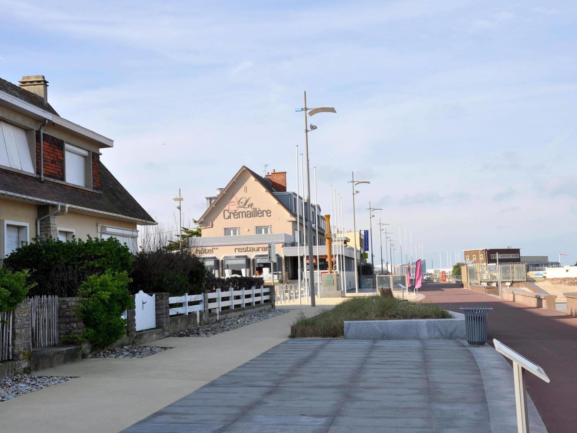 La Cremaillere Hotel-Restaurant Courseulles-sur-Mer Kültér fotó