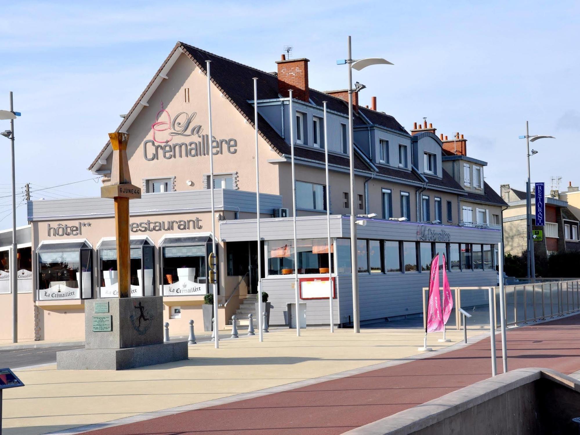 La Cremaillere Hotel-Restaurant Courseulles-sur-Mer Kültér fotó